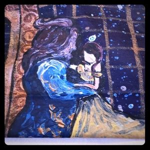 Beauty and the beast tapestry